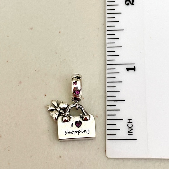 Shopping Purse Bracelet Charm - Picture 3 of 3